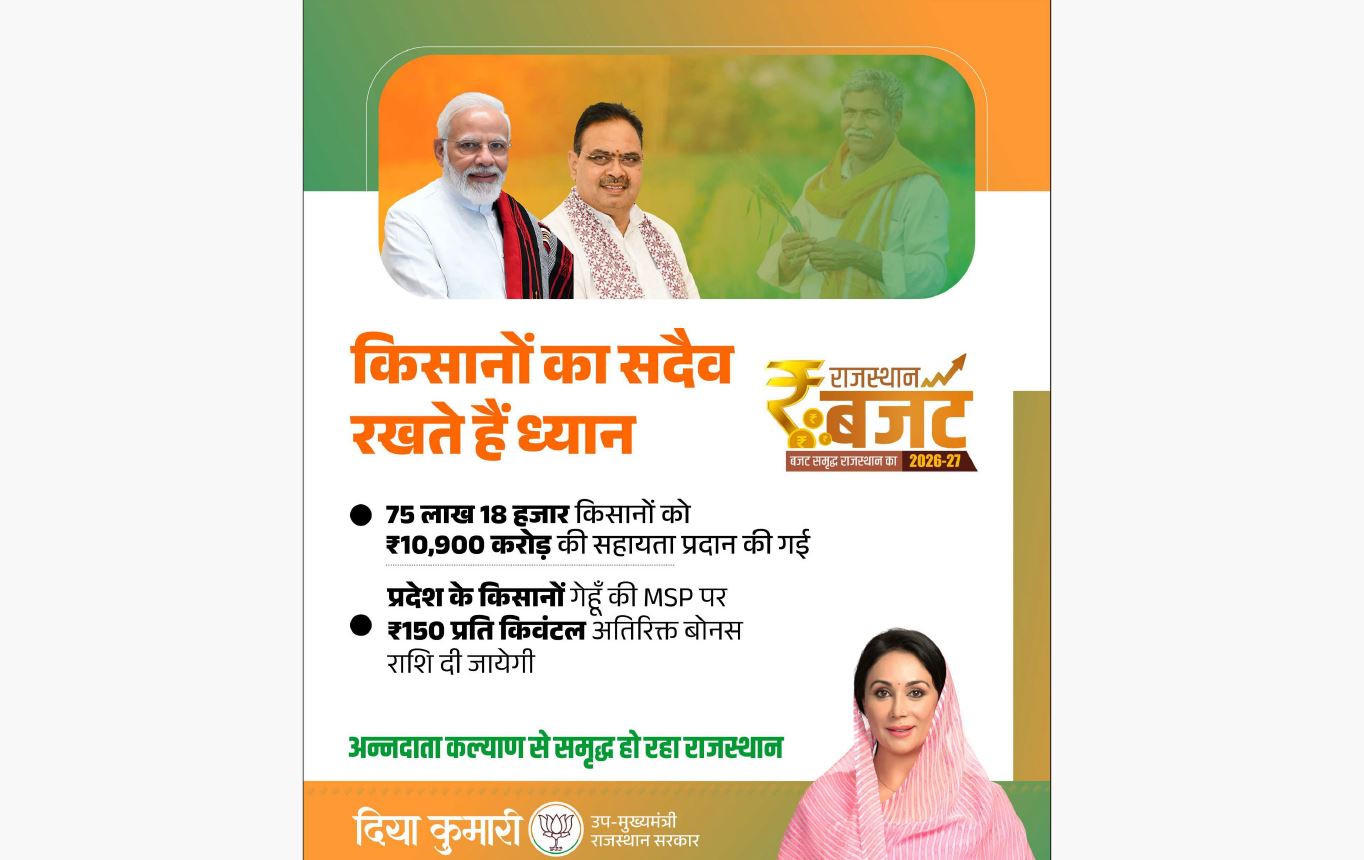 अन्नदाता के कल्याण को समर्पित सरकार